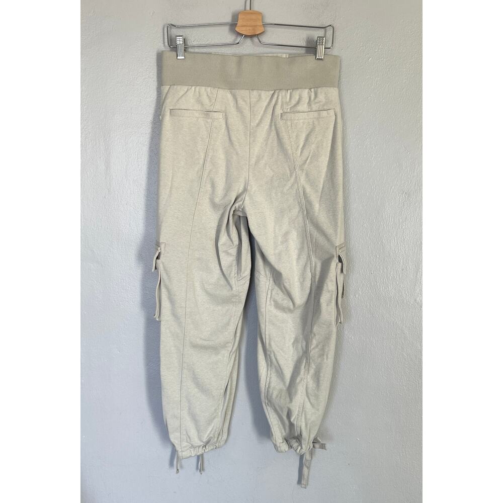 Free People Semi Charmed Cargo Jogger Pants Tan Sz XS Grunge Streetwear Relaxed - Picture 3 of 13